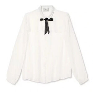 JASON WU for TARGET‎ NWOT Collared Ribbon Detail Blouse